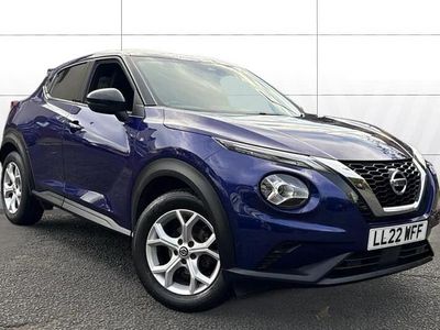 Blue Used 2022 Nissan Juke N-Connecta SUV | £15,222 (Fair price)