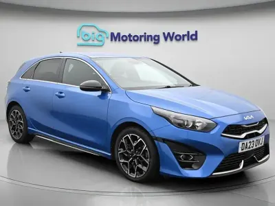 Used Kia Ceed GT-Line 158 HP (116 kW) 2023 Blue Hatchback