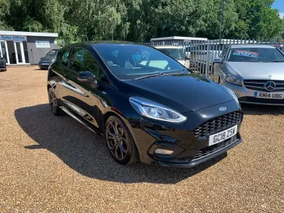 Used Ford Fiesta ST-Line 125 HP (91 kW) 2018 Black Hatchback