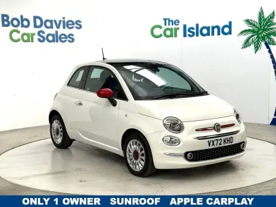 Used Fiat 500 Red 70 HP (51 kW) 2022 White Hatchback