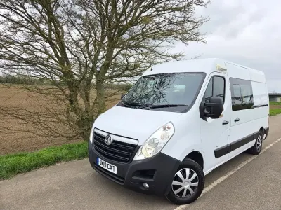 Used Vauxhall Movano 2019 White MPV