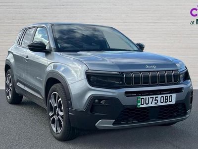 New Jeep Avenger EV Summit 114 kW (156 HP) 2025 Grey SUV