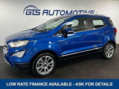Used Ford Ecosport Titanium 125 HP (91 kW) 2019 Blue SUV
