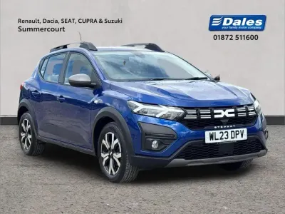 Used Dacia Sandero Journey 90 HP (66 kW) 2023 Blue Hatchback