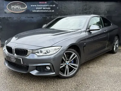 Begagnad BMW 420 M Sport 2016 Grå Sportkupé
