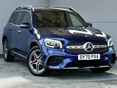 Used Mercedes GLB200 AMG Line Premium 150 HP (110 kW) 2020 Blue SUV