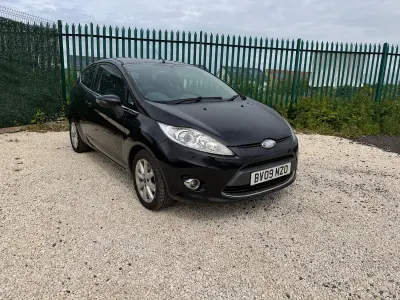 Used Ford Fiesta Zetec 2009 Black Hatchback