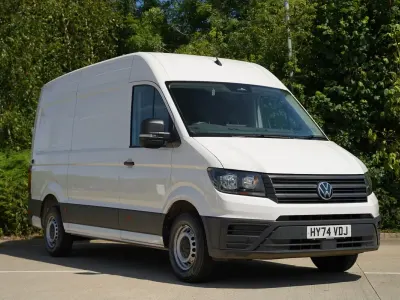 Used VW Crafter 140 HP (102 kW) 2024 Candy white Van