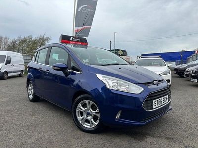 Used Ford B-MAX Zetec 95 HP (69 kW) 2016 Blue MPV