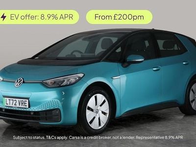 Turquoise Used 2021 VW ID.3 Pure Hatchback | £13,958 (Good price)