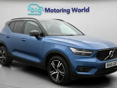 Used Volvo XC40 R-Design 190 HP (139 kW) 2019 Blue SUV
