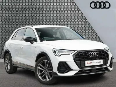 Used Audi Q3 Black Edition 150 HP (110 kW) 2023 White SUV