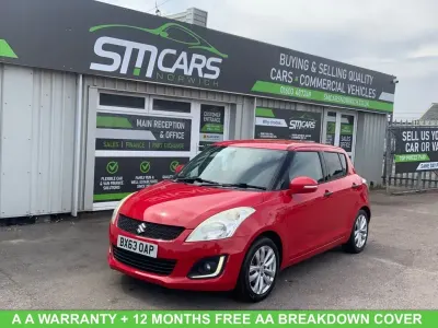 Used Suzuki Swift SZ4 94 HP (69 kW) 2013 Red Hatchback