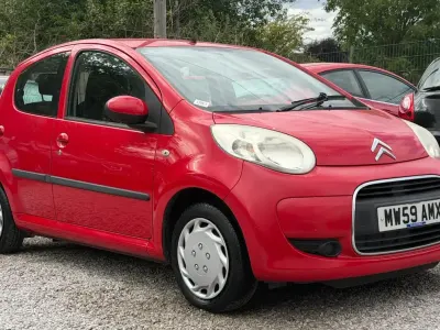 Used Citroën C1 VTR Sport 2009 Red Hatchback