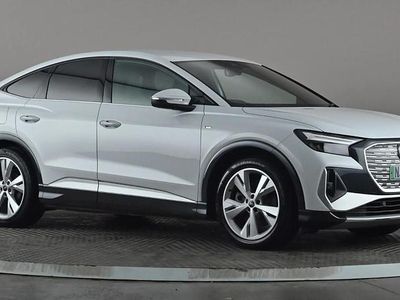 Used Audi Q4 e-tron S-Line 150 kW (204 HP) 2023 White SUV