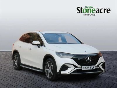 White Used 2024 Mercedes EQE350 AMG line Sedan | £45,495 (Good price)