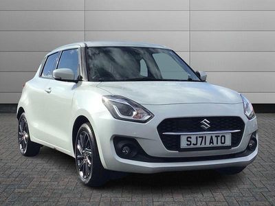 Used Suzuki Swift SZ5 2021 White Hatchback