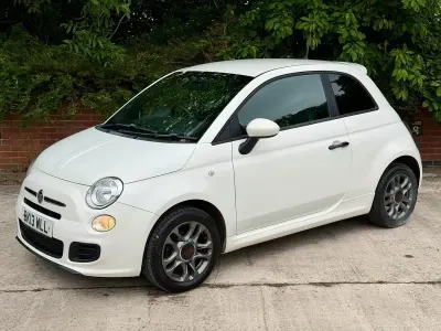 Used Fiat 500 S 69 HP (50 kW) 2013 White Hatchback