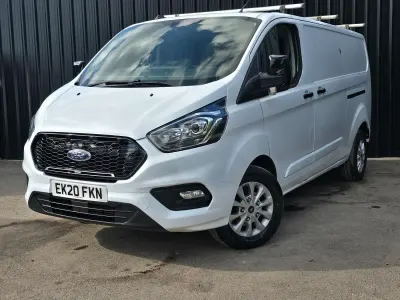 Used Ford Transit Custom S 130 HP (95 kW) 2020 White Van