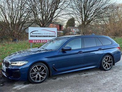 Begagnad BMW 520 M Sport 2020 Blå Kombi