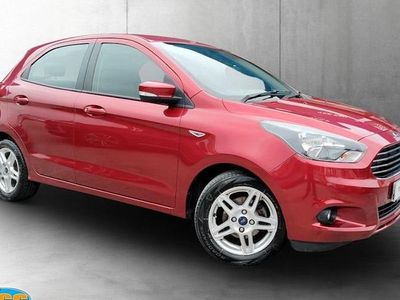 Used Ford Ka Plus Zetec 70 HP (51 kW) 2016 Red Hatchback
