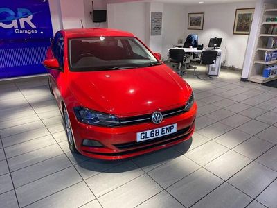 Used VW Polo SE 75 HP (55 kW) 2018 Red Hatchback