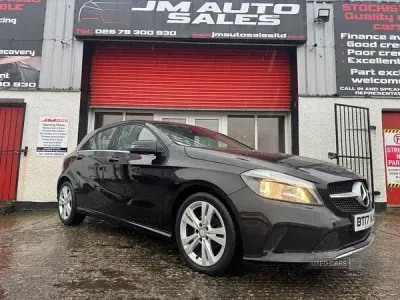 Used Mercedes A180 109 HP (80 kW) 2017 Black Hatchback