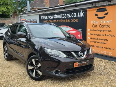 Used Nissan Qashqai N-TEC 110 HP (80 kW) 2015 Black SUV