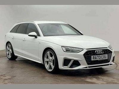 Used Audi A4 S-Line 200 HP (147 kW) 2024 White Estate