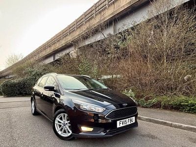 Used Ford Focus Zetec 115 HP (84 kW) 2015 Black Estate