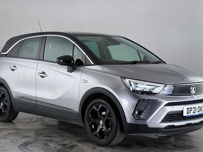 Used Vauxhall Crossland Elite 83 HP (61 kW) 2021 Grey SUV