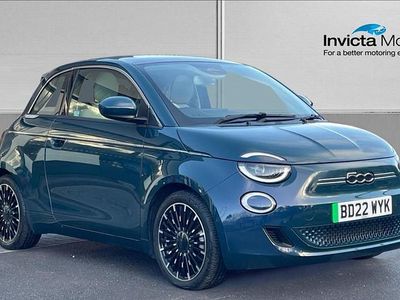 Green Used 2022 Fiat 500e La Prima Hatchback | £15,000 (Fair price)