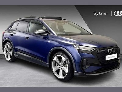 Used Audi Q4 e-tron Black Edition 206 kW (281 HP) 2025 Blue SUV