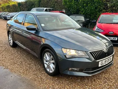 Used Skoda Superb SE Technology 150 HP (110 kW) 2019 Grey Hatchback