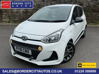 Used Hyundai i10 GO! 67 HP (49 kW) 2018 White Hatchback