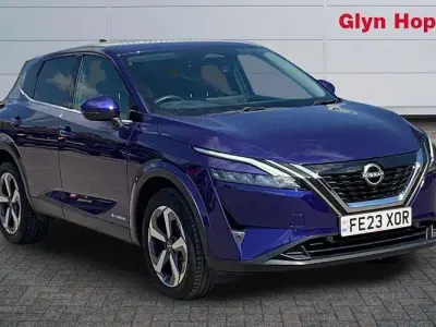 Używany Nissan Qashqai N-Connecta 190 KM (139 kW) 2023 Niebieski SUV