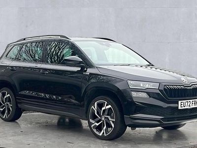 Black Used 2022 Skoda Karoq SportLine SUV | £23,300 (Fair price)