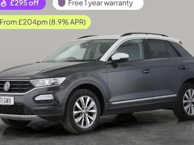 Used VW T-Roc Design 150 HP (110 kW) 2021 Grey SUV