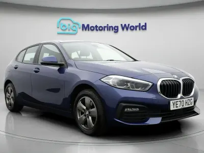 Used BMW 118 140 HP (102 kW) 2020 Blue Hatchback