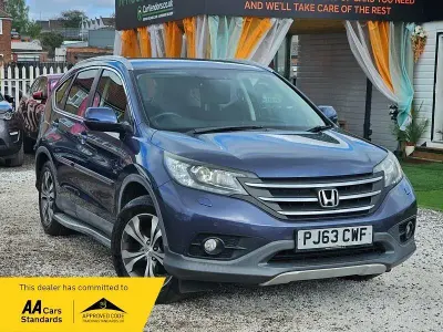 Used Honda CR-V SR 120 HP (88 kW) 2013 Blue SUV