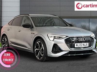 Used Audi e-tron Black Edition 230 kW (313 HP) 2022 Silver SUV