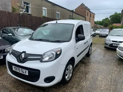 Gebraucht Renault Kangoo Business 44 kW (60 PS) 2021 Weiß Van / Kleinbus