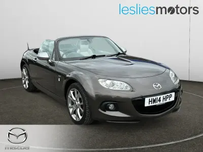 Usado Mazda MX5 Edition 126 HP (92 kW) 2014 Cinzento Cabrios