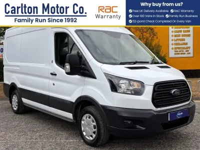 Used Ford Transit 130 HP (95 kW) 2018 White Van