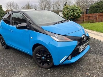 Used Toyota Aygo X-cite 69 HP (50 kW) 2016 Blue Hatchback