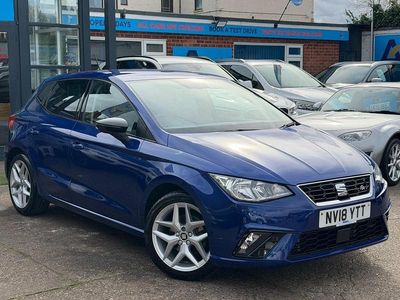 Begagnad Seat Ibiza FR 115 HK (84 kW) 2018 Blå Halvkombi