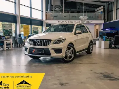Used Mercedes ML63 AMG AMG 525 HP (386 kW) 2013 White SUV