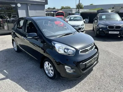 Used Kia Picanto 85 HP (62 kW) 2011 Black Hatchback