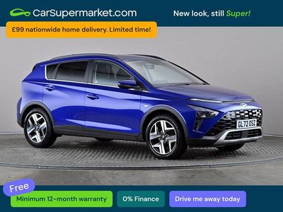 Used Hyundai Bayon Premium 100 HP (73 kW) 2023 Blue SUV