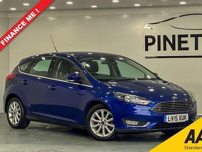 Blue Used 2015 Ford Focus Titanium Hatchback | £5,999 (Fair price)